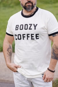 Image 3 of Boozy Coffee Ringer Tee 