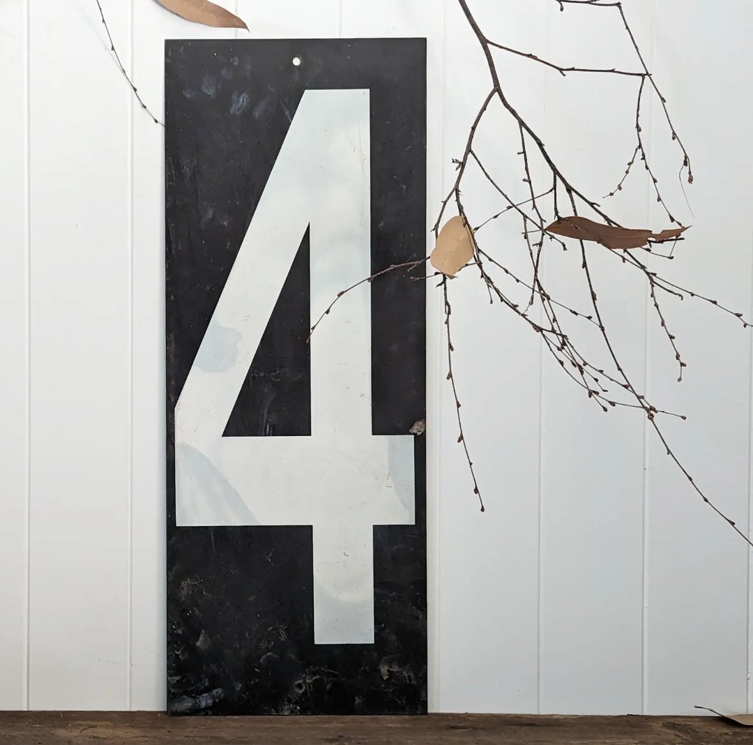 Image of Metal service station price signs