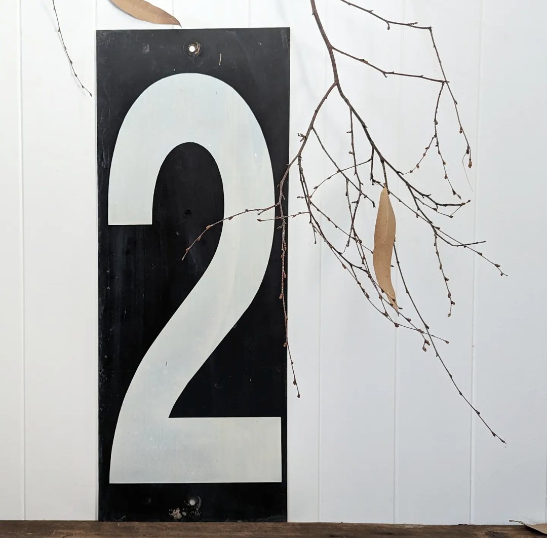 Image of Metal service station price signs