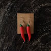 Chili Pepper earrings 