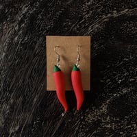 Image 1 of Chili Pepper earrings 