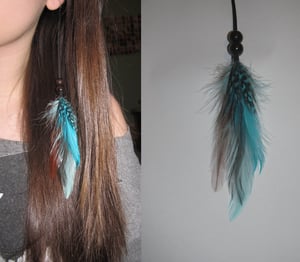 Image of Blue Hair Feather