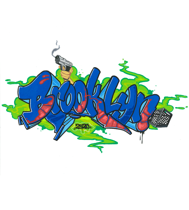 Image of 5 Boro: "Brooklyn" Archival Print, Limited Edition of 25 - 11 x 17"