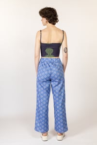 Image 4 of PANTALONE PERÙ BANDANA BLU €143 - 50%