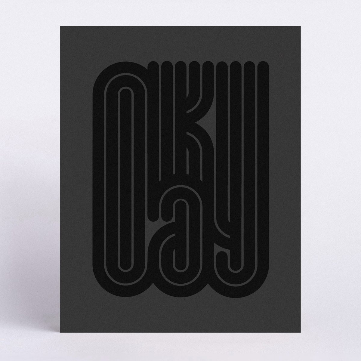Image of Okay Neon / Black