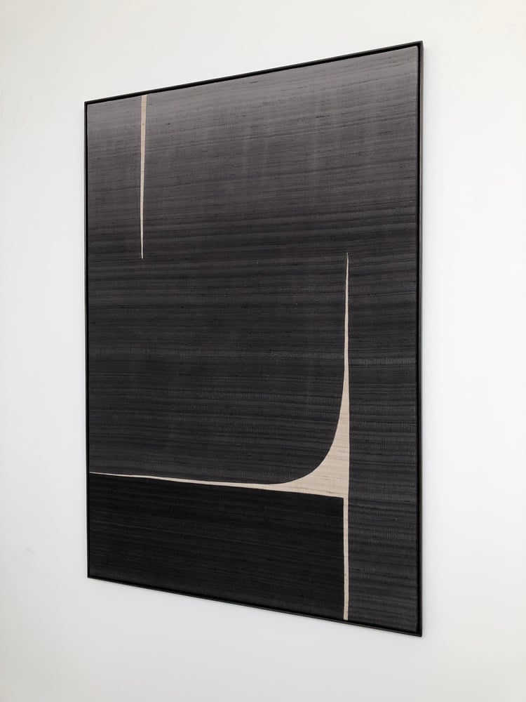 Image of abstract silk composition (grays)