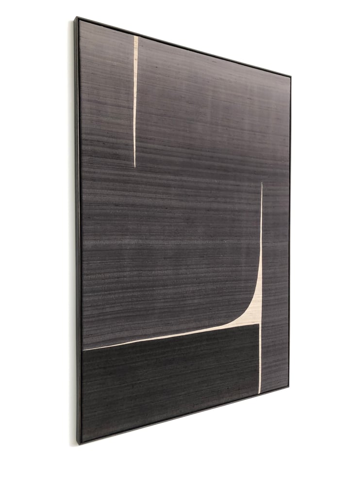 Image of abstract silk composition (grays)