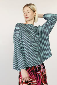 Image 2 of MAGLIA MALMO MOSAICO BLU €137 - 50%