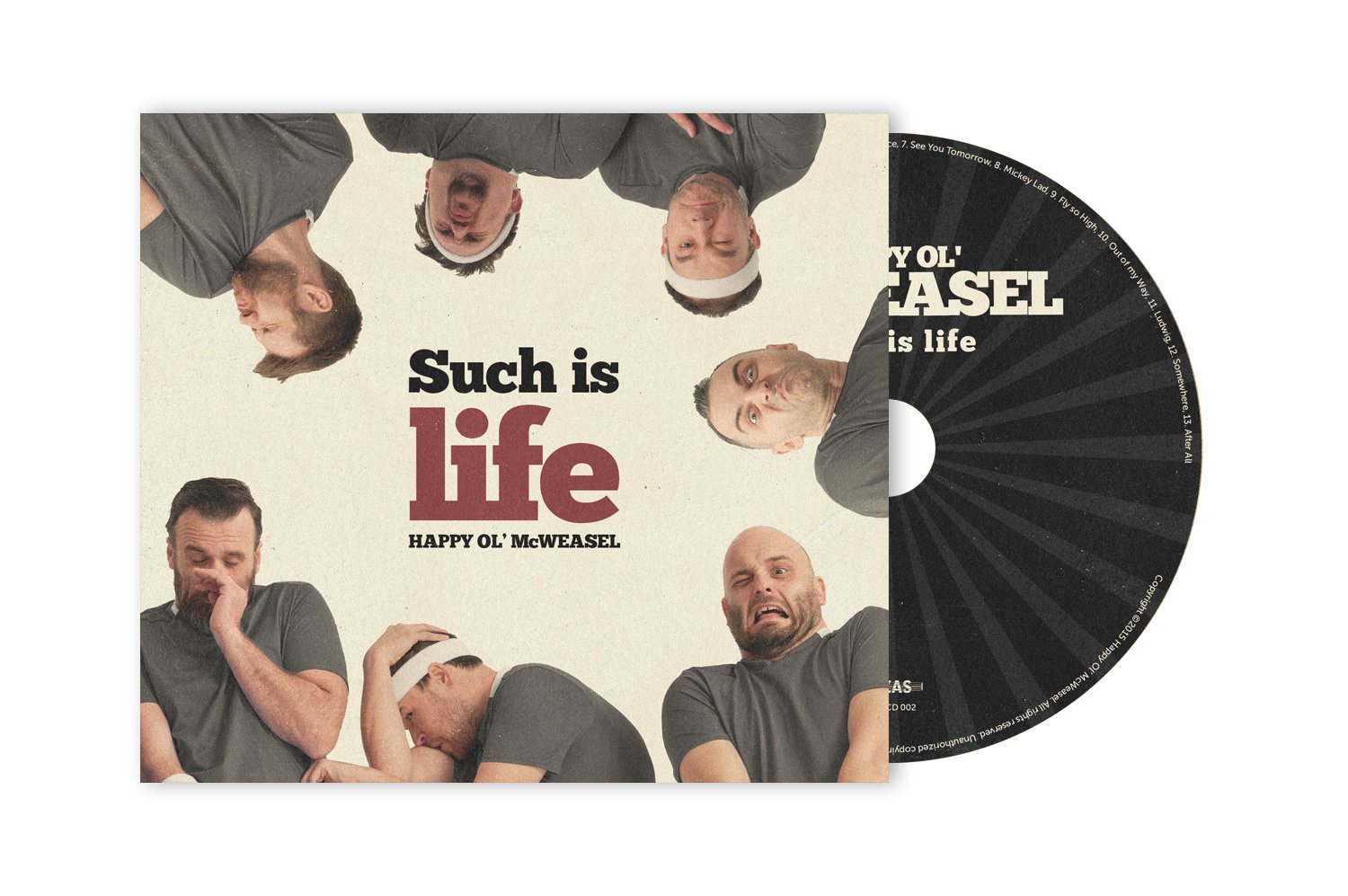 Image of HAPPY OL' McWEASEL - Such is Life CD, 2023 (NEW)