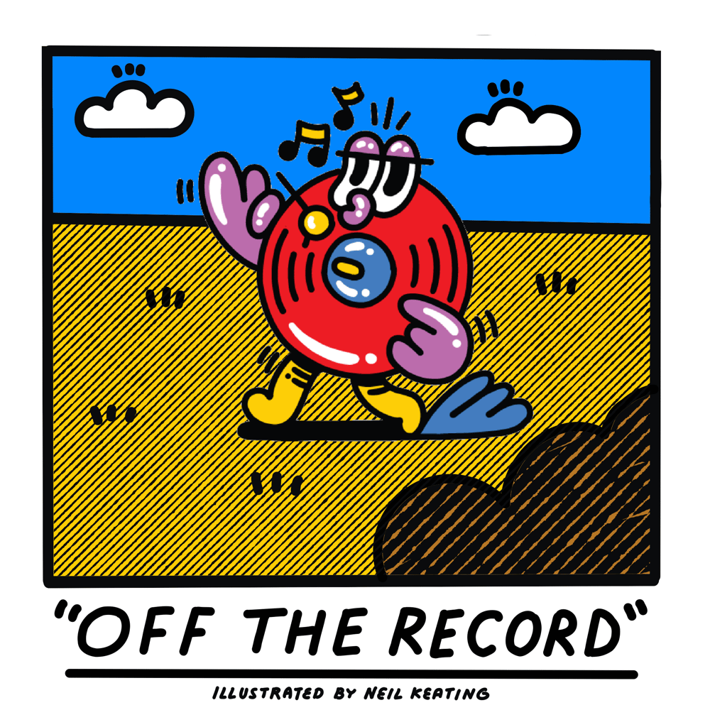 Off the Record - Pin Badge 