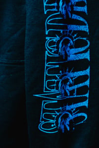 Image 5 of 'stare.way' hoodie.