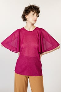 Image 4 of MAGLIA MINA LUREX FUCSIA €89 - 50%