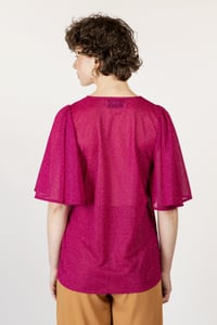 Image 5 of MAGLIA MINA LUREX FUCSIA €89 - 50%