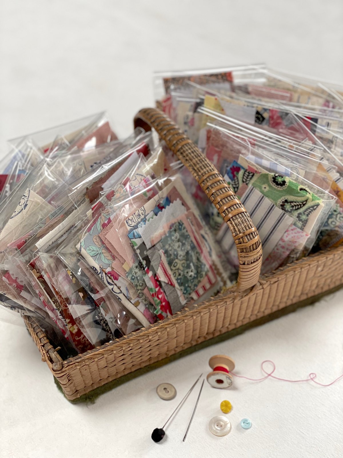 Image of  Beautiful Fabric Scraps
