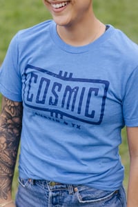 Image 3 of Bowtie Tee - Blue/Navy - FIRE SALE