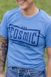 Bowtie Tee - Blue/Navy - FIRE SALE