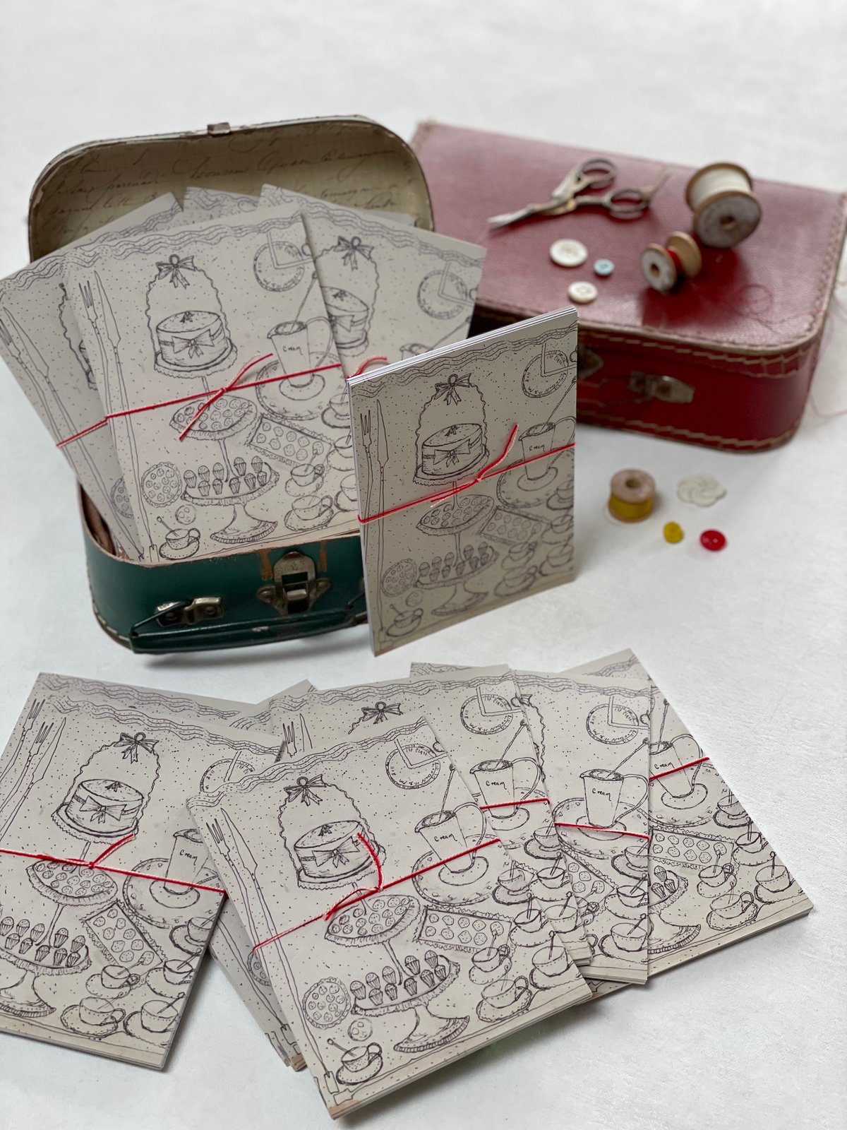 Image of Tea Time (bundles of ten postcards)