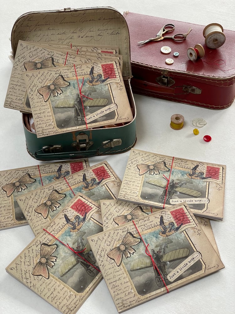Image of Flying Man (bundle of ten postcards)