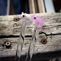 Image 4 of Axolotl Glass Stir Sticks