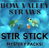 Glass Stir Sticks - Mystery Packs