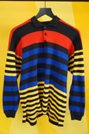 Image 1 of (L) Multicolor Striped Rugby Shirt