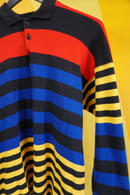 Image 2 of (L) Multicolor Striped Rugby Shirt