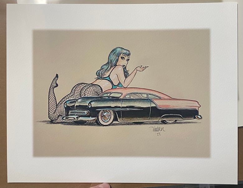 Image of Coral Custom (giclee print)