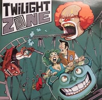 Image 3 of TWILIGHT ZONE (S/T) 7" LIGHT GREEN