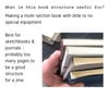 Bookbinding - multi-section book