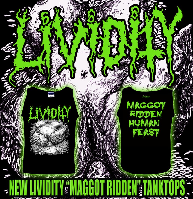 Image of LIVIDITY "Maggot Ridden" Tanktop