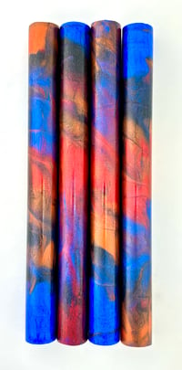 Image 2 of 'Zephyr Cove' Bespoke Pen Blanks. Great for custom fountain pens or kit pens!