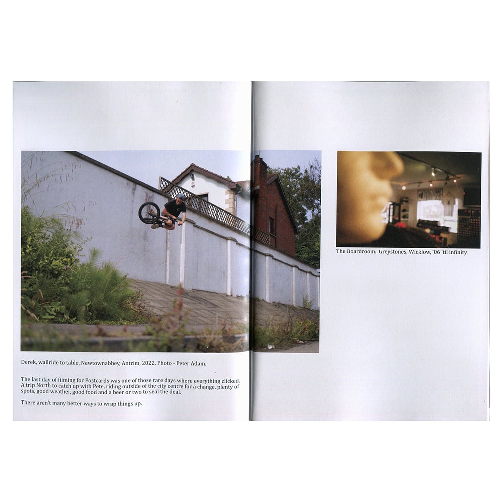 Image of Postcards Zine + DVD - Left BMX