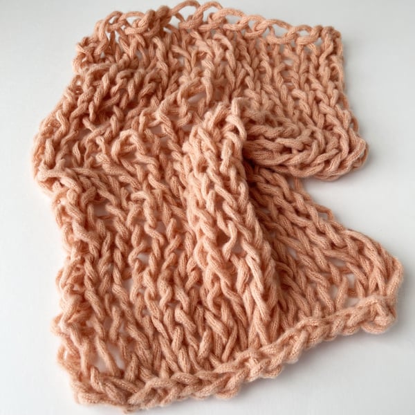 Image of Vintage Peach Bump Blanket