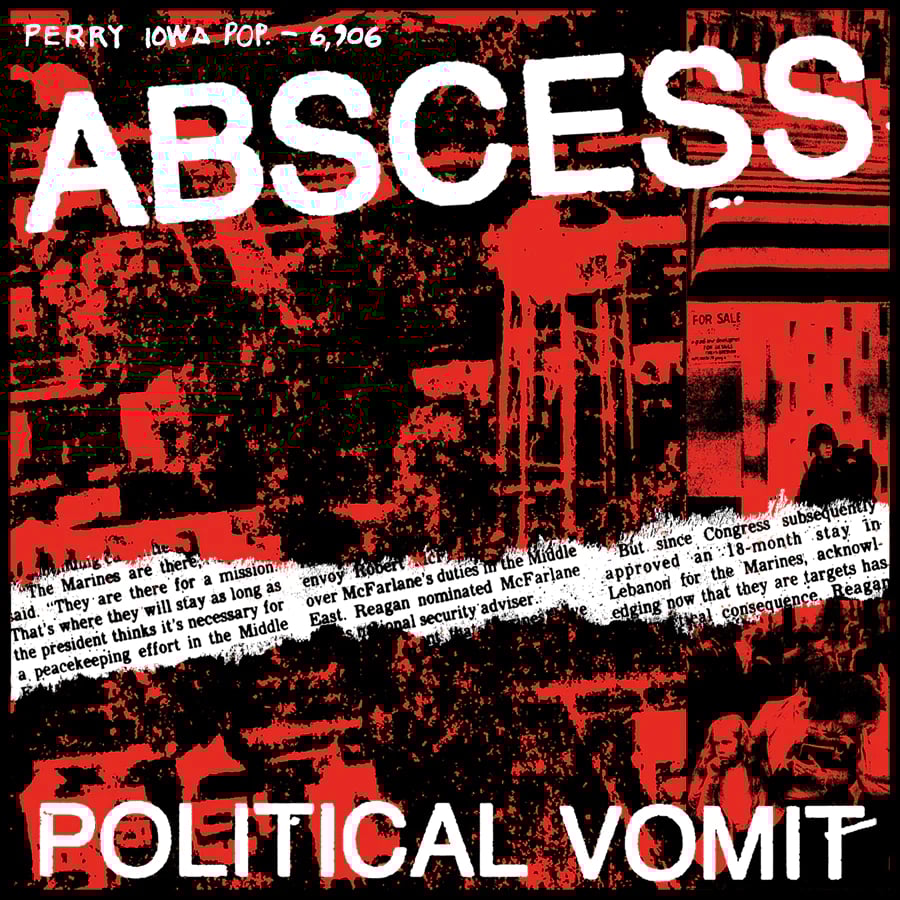 Image of ABSCESS - Political Vomit LP