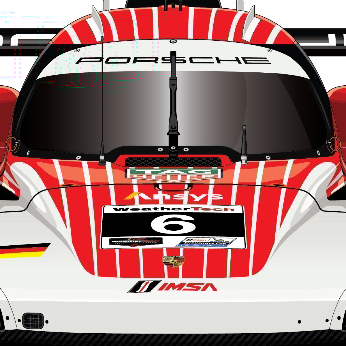 #6 PORSCHE 963 (D1-205)