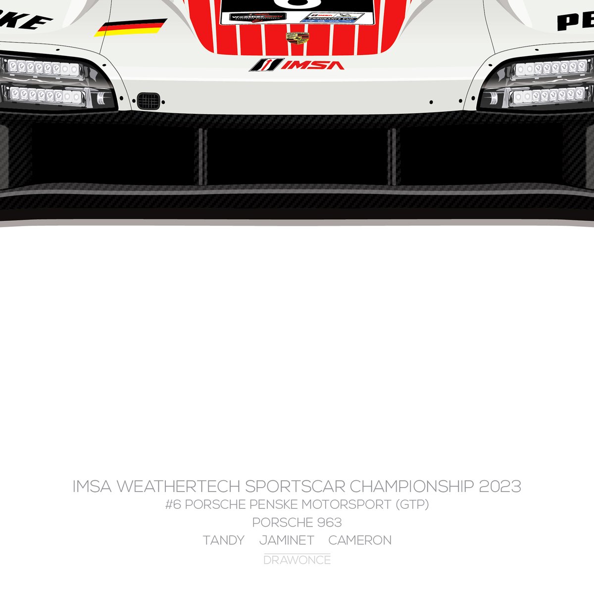 #6 PORSCHE 963 (D1-205)