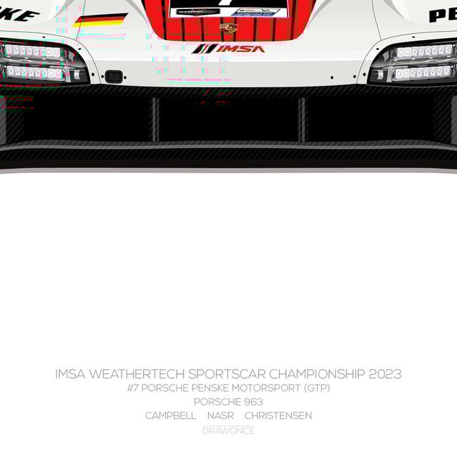 #7 PORSCHE 963 (D1-206)