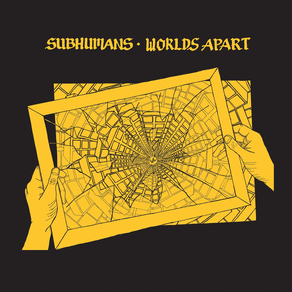 Image of SUBHUMANS - Worlds Apart LP
