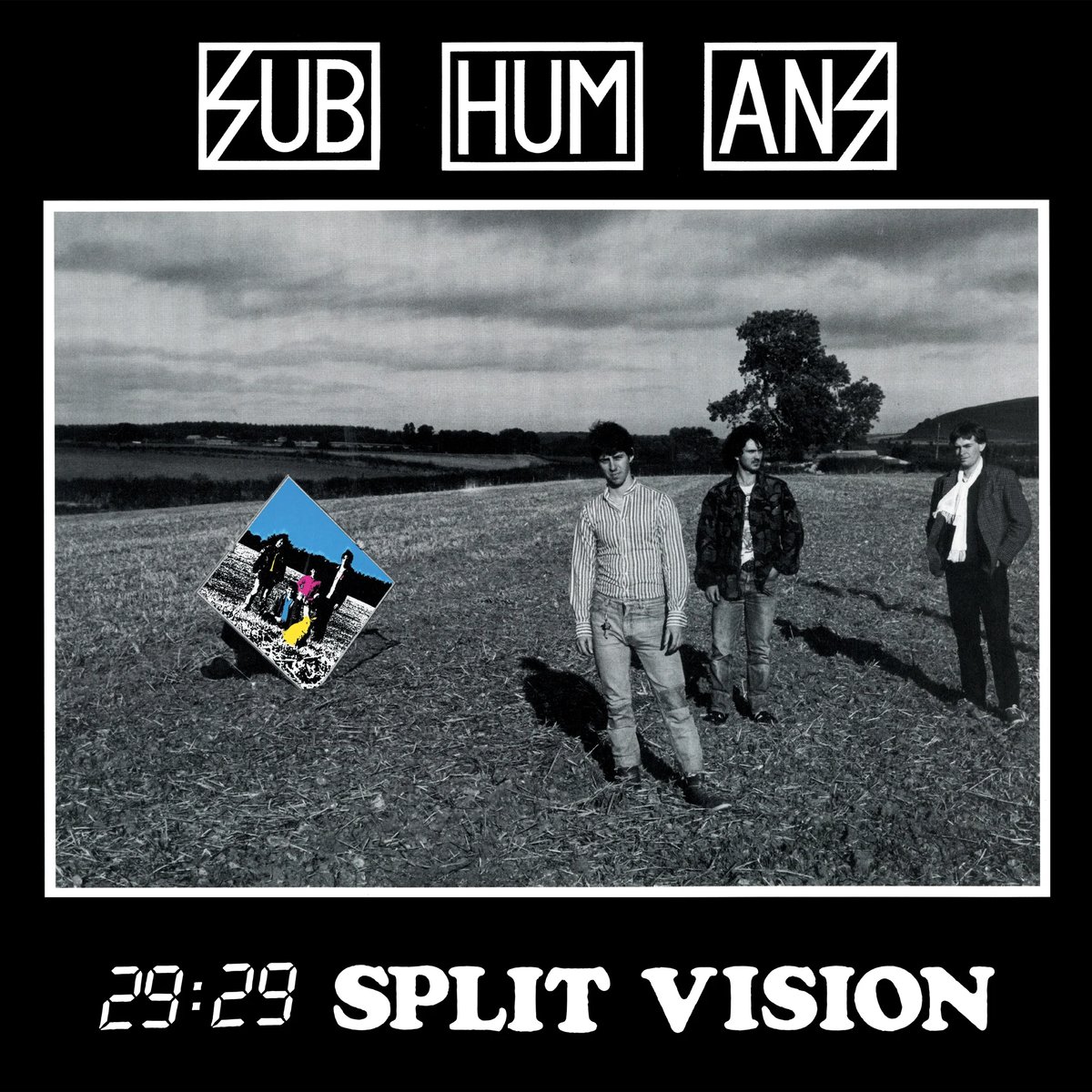 Image of SUBHUMANS - 29:29 Split Vision LP