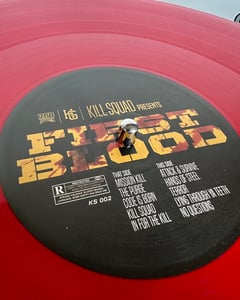 Image of Kill Squad "First Blood" Blood Red Wax 12"