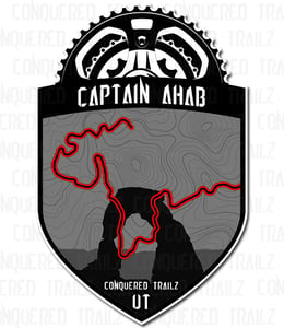 Image of Captain Ahab - MTB Trail Badge