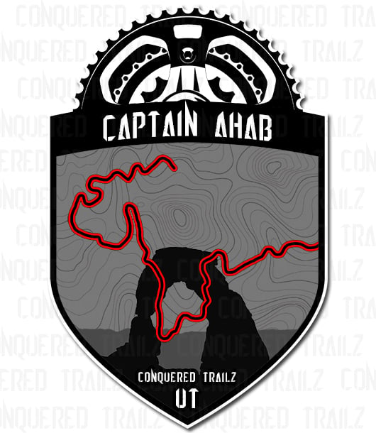 Image of Captain Ahab - MTB Trail Badge