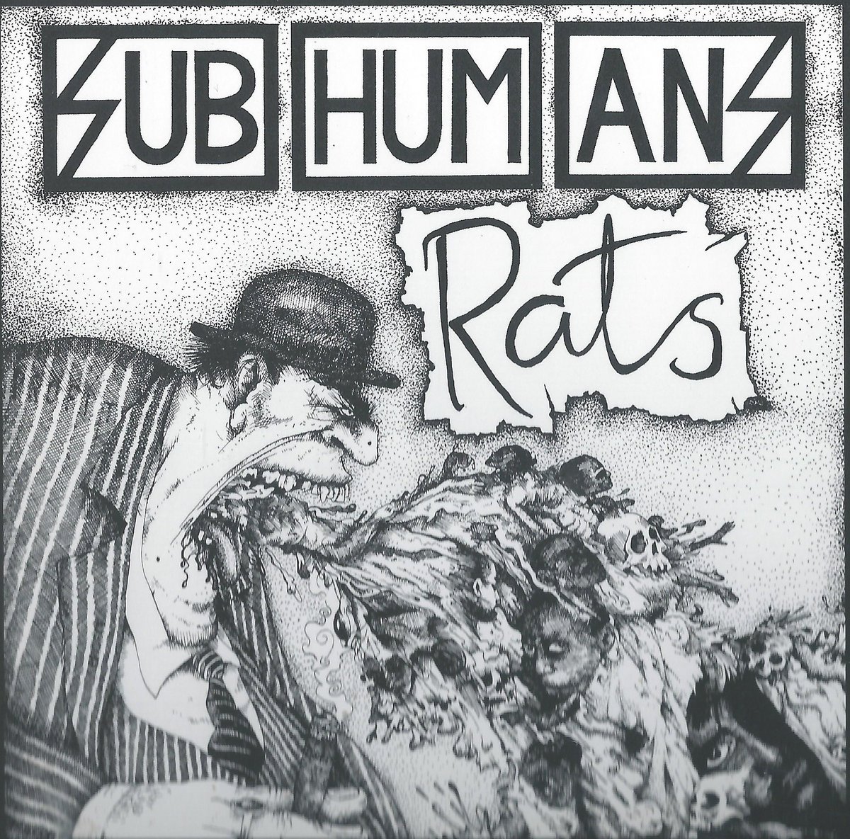 Image of SUBHUMANS - Time Flies + Rats LP