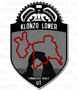 Image of Klonzo Lower - MTB Trail Badge