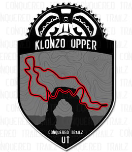 Image of Klonzo Upper - MTB Trail Badge