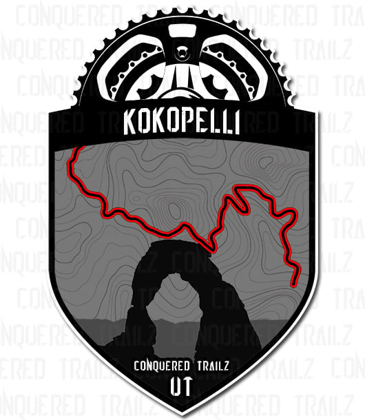 Image of Kokopelli - MTB Trail Badge