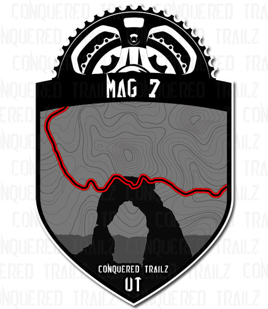 Image of Mag 7 - MTB Trail Badge