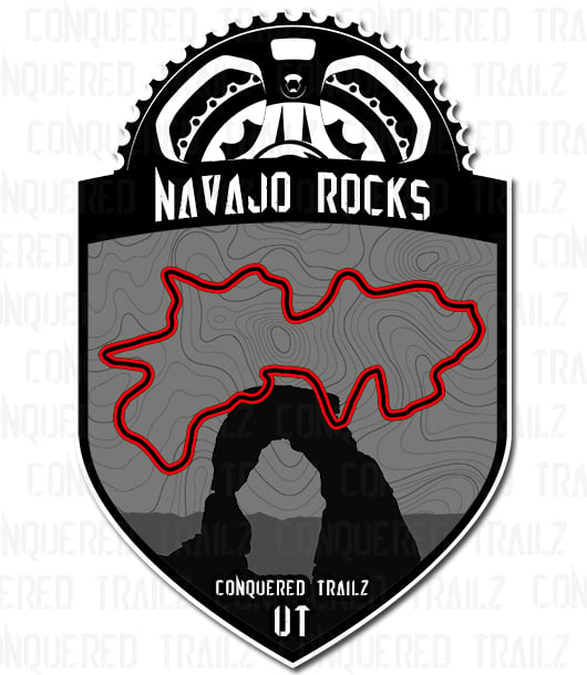 Image of Navajo Rocks - MTB Trail Badge
