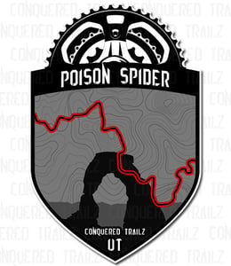 Image of Poison Spider - MTB Trail Badge