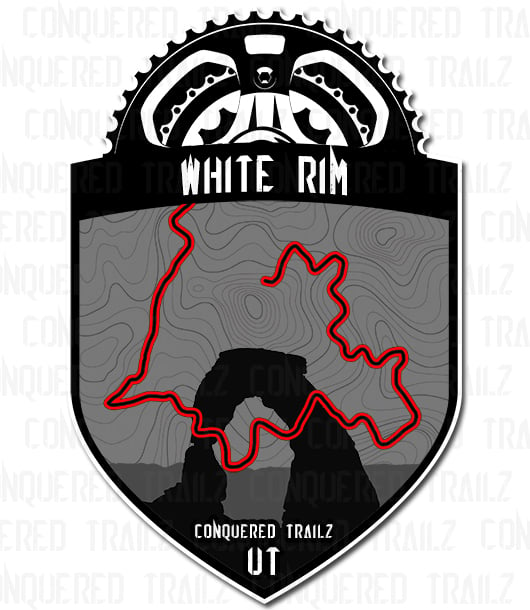 Image of White Rim - MTB Trail Badge